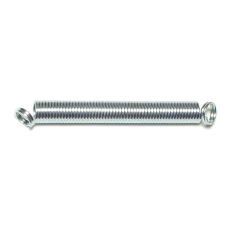 Midwest Fastener 9/32" x 2-3/8" x .035" WG Steel Extension Springs 6PK 18519